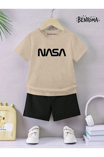 BENROMA Unisek dečiji šorc set - karakter štampan