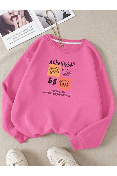 DM DOLCE MORE Hanorac pentru copii unisex, cu 3 fire, din bumbac pieptănat, c...