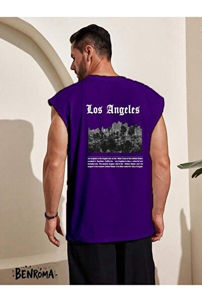BENROMA Los Anđeles Štampano majica bez rukava