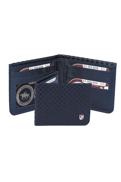 U.S. Polo Assn. Navy Blue Wallet PLCZ7682
