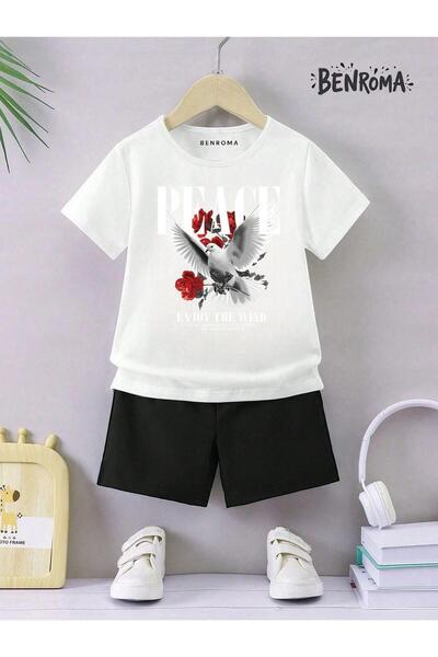 BENROMA Unisex set dječjih šortsa - Sa printom karaktera