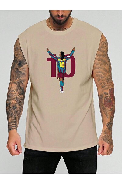 E-ROMA Tricou fără mâneci cu imprimeu pentru jucător de fotbal