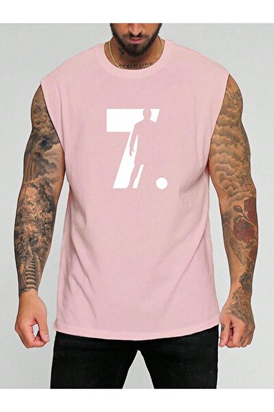 E-ROMA Tricou fără mâneci cu imprimeu pentru jucător de fotbal