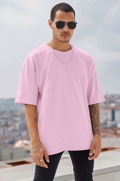 BENROMA 1 Product Is a Gift for Purchases of 6 or More Oversize White T-Shirt