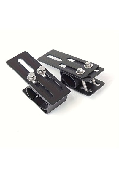 Choice 2 قطعة 2/1 قطعة شريط إضاءة LED عالمي مثبت على رف السقف - حديد متين، تركيب بدون حفر