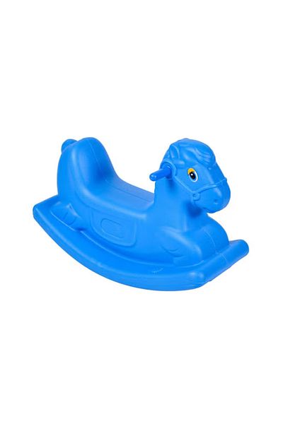 Rally Rocking Horse Toy for Kids - Durable Plastic - Safe and Fun Design - Suitable for Boys and Girls