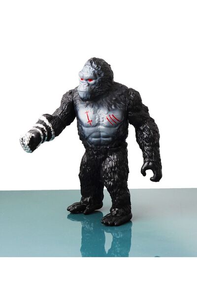 e-life Godzilla vs. Kong Giant King Kong King Gorilla Jointed Action Character Figure Toy Large Size 25 Cm.