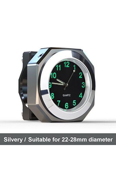 Choice1 حامل ساعة عالمي من التيتانيوم الفضي المقاوم للماء، مقاس 22-28 مم، يُث...