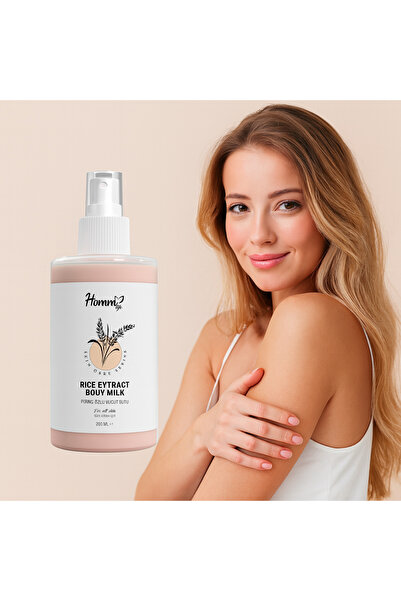 Homm Bitkisel DenEs Life Homm Bitkisel Pirinç Özlü Vücut Sütü