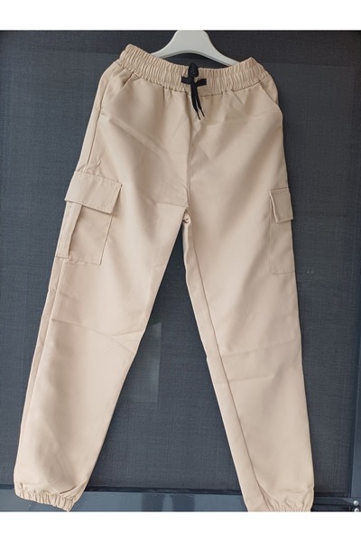 ARDSU Boy's Cargo Pants, Waist and Ankle Elastic