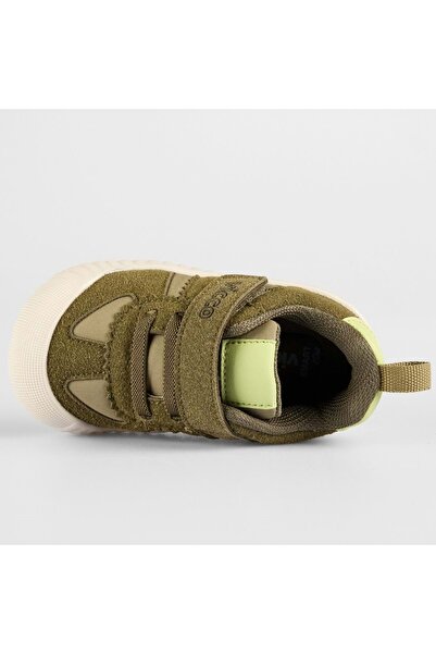 Kocamanlar Ayakkabı Vicco Nina First Step Baby Orthopedic Children's Sports Shoes Khaki