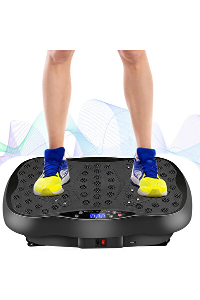Coverzone Ayak Masaj Bluetooth Hoparlörlü Titreşim Plakası Makinesi, Farklı H...