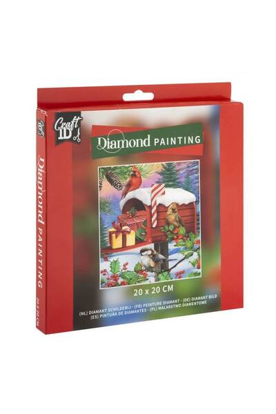 CraftID Pictură cu diamant 20x20 cm - Cutie poștală