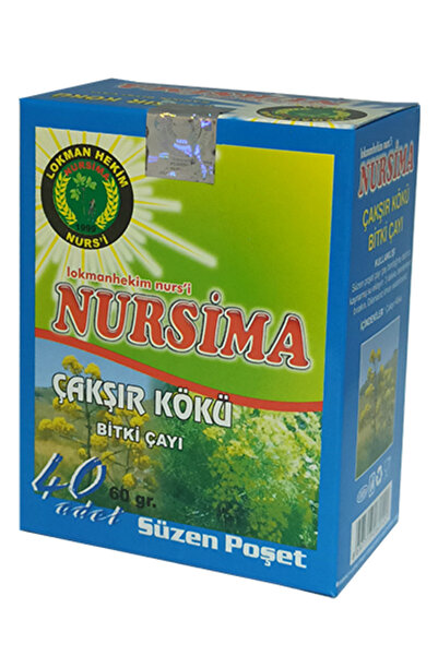 Nursima Çakşır Kökü Bitki Çayı 40 'lı Süzen Poşet