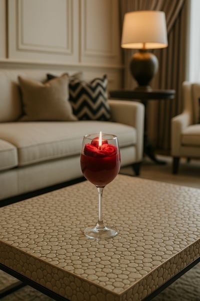 boare. Boare Gül Buketi Tasarımı SOYA WAX Üretimli Kokulu Mum