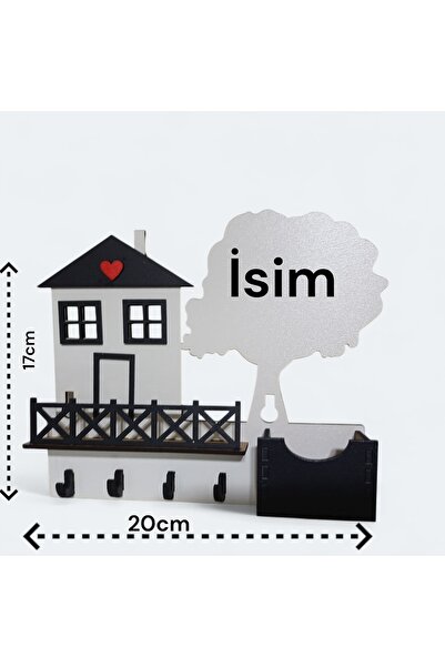 MK butik Kişiye özel Kişiselleştirilebilir Anahtarlık Askısı mdf