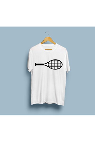 eioswear Design unisex cu supradimensionat rachete tricou