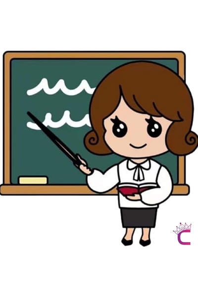 Cinderella Öğretmen Tasarım Broş - Hediyelik Okul Öğrenci Öğretmenler Günü He...