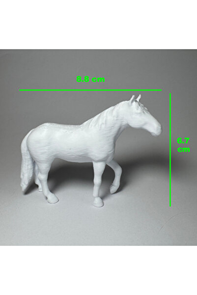 Köseoğlu Çiftlik Hayvanları Boyama Serisi 2 - Plastik Oyuncak Boyama Seti - At, Koç, Keçi, Köpek