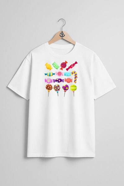 Bahriyeli Collection supradimensionat bomboane și acadele de culori asortate,...