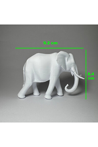 Köseoğlu Yabani Hayvanlar Boyama Serisi 1 - Plastik Oyuncak Hayvan Boyama Seti - Fil, Kaplan, Goril, Kurt