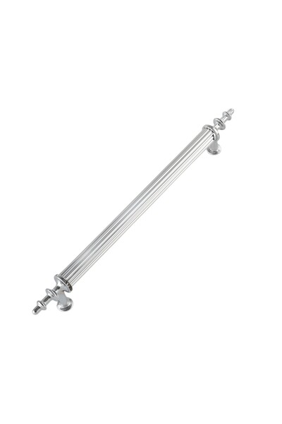 IRK METAL VE HIRDAVAT 5 τεμάχια Zirve Model επιχρωμιωμένη λαβή επίπλων από μέταλλο αλουμινίου