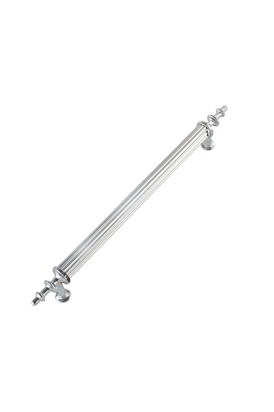 IRK METAL VE HIRDAVAT 5 Pieces Peak Model Chrome Plated Handle Furniture Handle Aluminum Metal