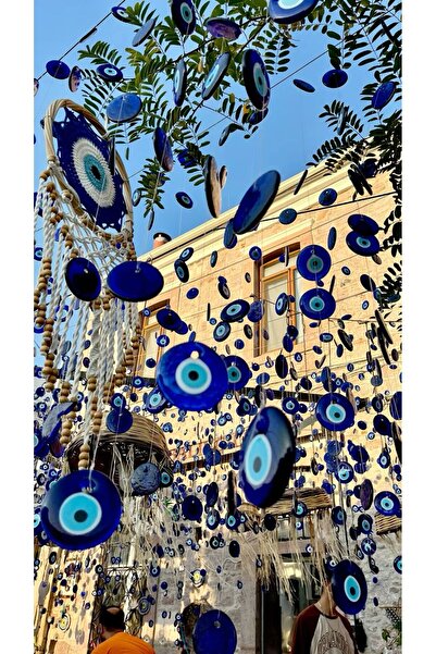 232 Konsept 50 броя 4 см перфорирани стъклени украшения за елха с мотив „лошо...