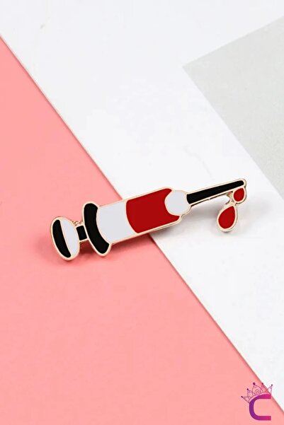 Cinderella Hemşire Sağlıkçı Doktor Şırınga Pin Broş - Charm Çanta Süsü Ceket ...