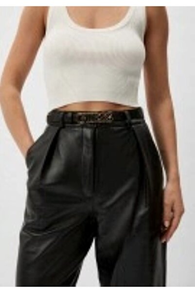 Guess NOT ADJ & NOT REV PANT BELT Kadın Kemerleri BWU356P2425 -BLACK