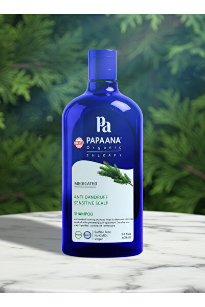 Papaana Organic شامبو بابانا أورجانيكس المضاد للقشرة 400 مل