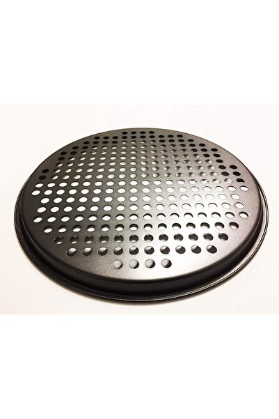TARIK HOME Perforated Pizza Tray Lahmacun Pita Tray 32cm