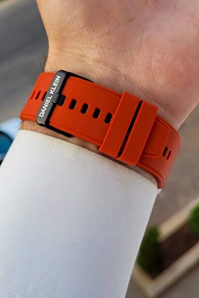 Daniel Klein Kasası Metalik Kordonu Kiremit Renk Arama Ve Konuşma Özellikli Garantili Akıllı Saat