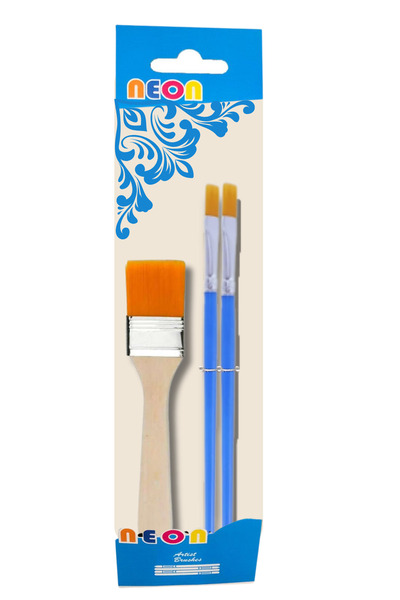 NEON PLUS Sanatsal Yağlı Boya Fırça Seti Zemin Fırçası Yağlı Sulu Ve Akrilik ...