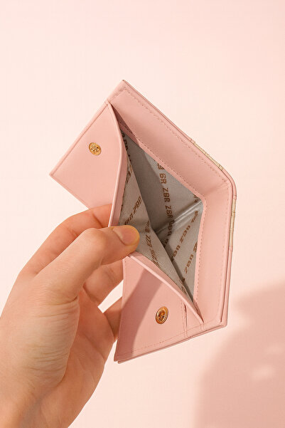 Nova Women's Powder Color Card Holder & Wallet