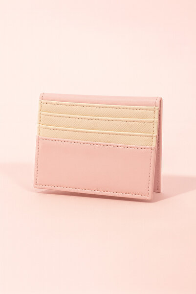 Nova Women's Powder Color Card Holder & Wallet