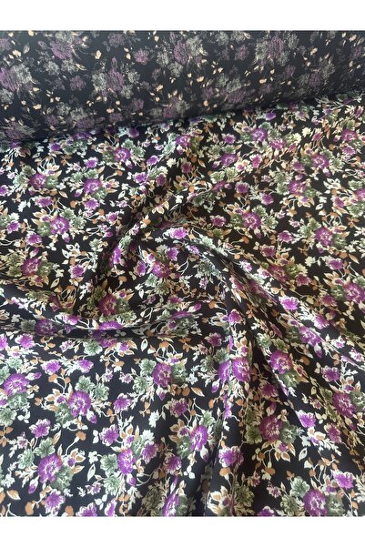 Hira Tor Tekstil Desenli Viskon Kumaş Tek En %100 Pamuk