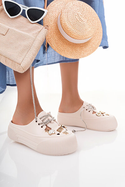 RoseVeno Women's High Scale Luxury Daily Pool Beach Sea Slippers