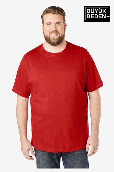Superlife Men's Large Size Crew Neck T-Shirt Sprbts10