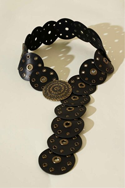 MODAM HİFA Vitage Style Women Belt Cowboy Waistband Dress Belt Shirt Belt Studded Belt Waist Belt