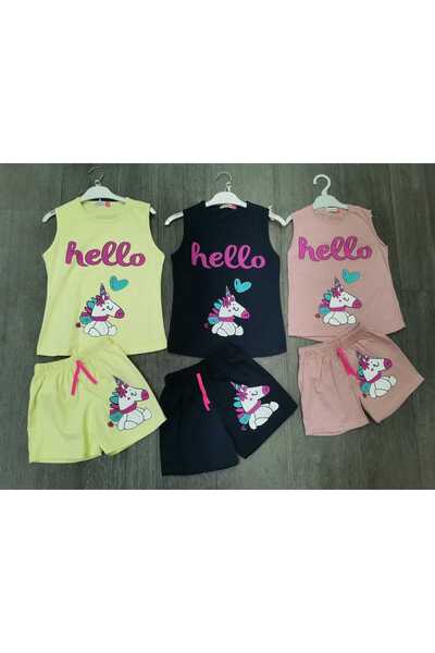 Neefy 2025 Summer New Season 3 Sets 6 Pieces Printed First Quality Athlete Combed Cotton Set