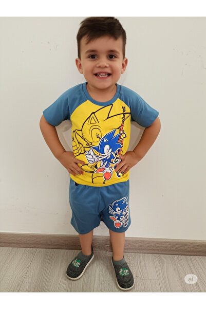 Neefy K2025 Summer New Season 3 Set 6 Pieces Printed First Quality Combed Cotton Set 3 Different Models