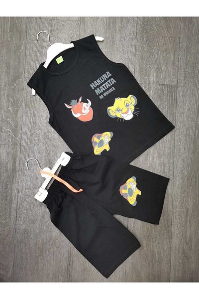 Neefy 2025 Summer New Season 3 Set 6 Pieces Printed First Quality Combed Athlete Set