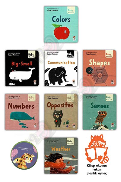 Sincap Kitap Baby University - First Concepts Stories 1 2 (Bebek Üniversitesi...