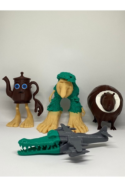 EREM STORE 3D TungTung Sahur Ailesi Bombardino Crocodilo - TaTaTa Sahur - Bur...