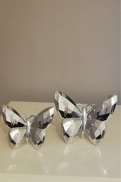 panayır Dekoratif 2li Kelebek Obje