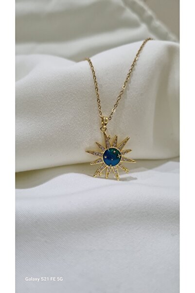 MiraçFe Güneş Kolye, Gezegen Güneş Kolye Yıldızlı Güneş Kolye, Uzay Kolye