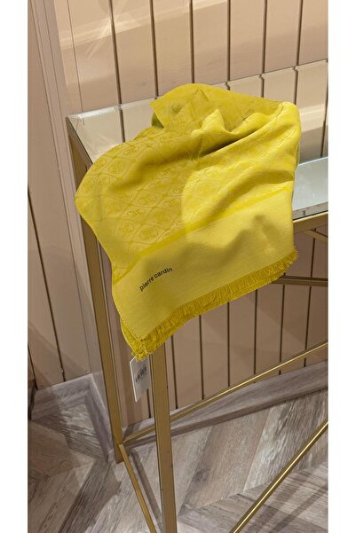 Pierre Cardin Pamuklu Şal Yağ Yeşili