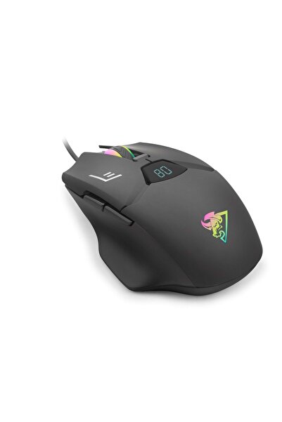 HADRON G400 Dual Mode Sessiz RGB Gaming Mouse 2.4 GHz Bluetooth 1600 DPI Siyah