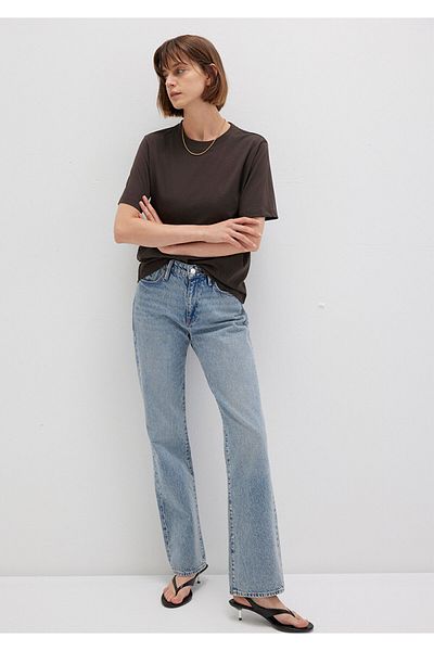 Mavi Brown Basic T-Shirt Regular Fit / Regular Cut 1600965-90707